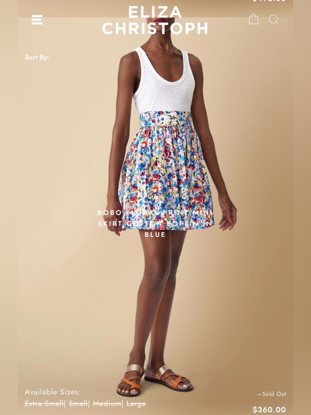Ladies, Eliza Christoph Printed Skirt — image 3 of 7